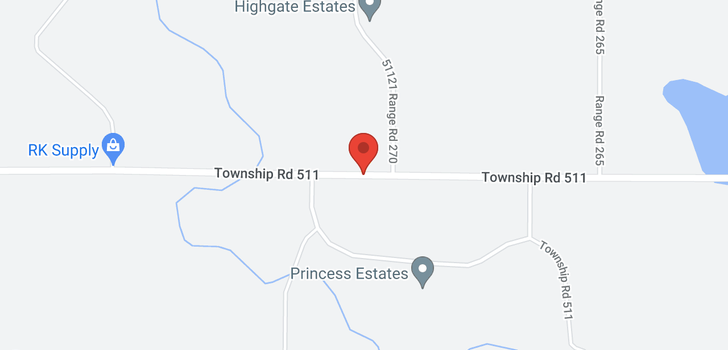 map of 20 26510 Township Road 511